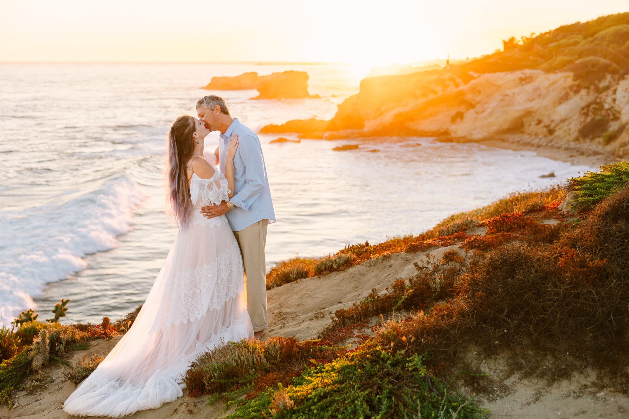 One Couple's Beautiful Winter Wedding in Santa Barbara, California